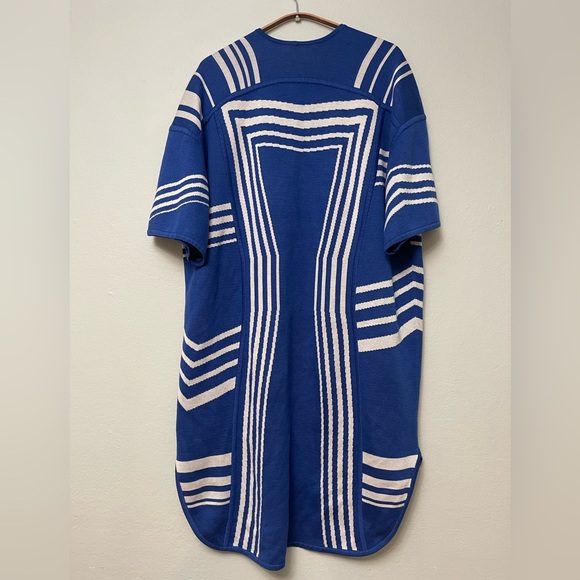 Kit and Ace Studio Cardigan Sz XS / S Blue and White - Picture 5 of 10